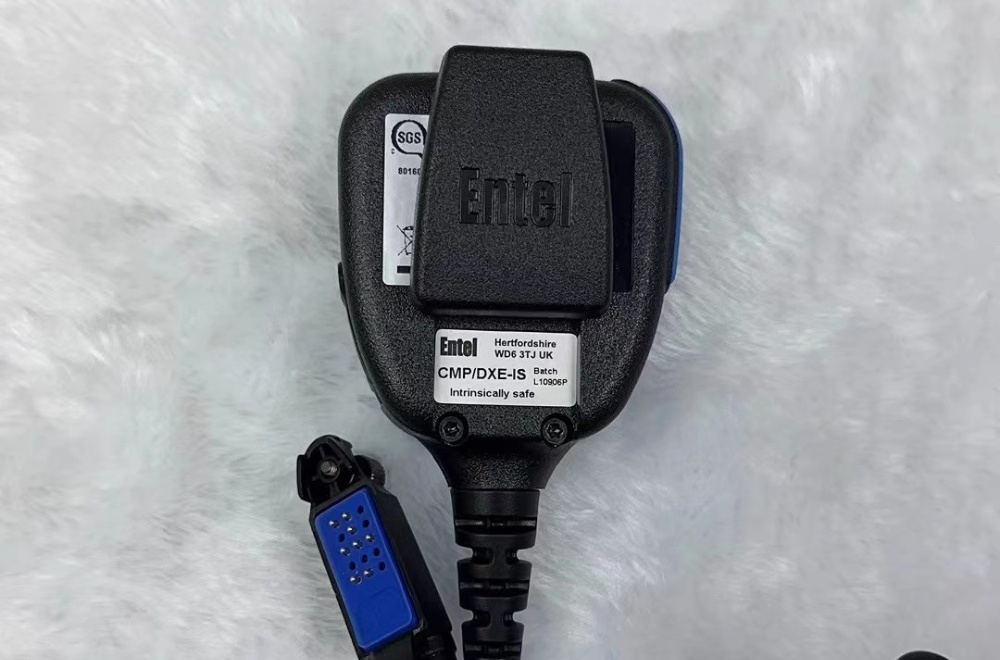Entel CMP/DXE IS DX544 DX585 Intrinsically safe Remote speaker microphone