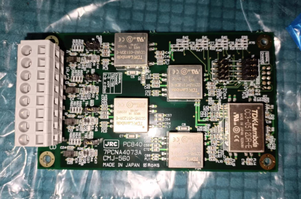 JRC ANALOG PC840 7PCNA4073A CMJ-560 PCB for JRC RADAR ECDIS