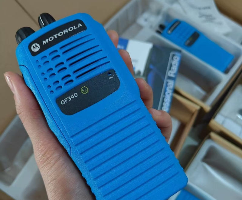 MOTOROLA GP340EX Two way radio VHF/UHF  NNTN5510DR lithium battery Ex IB IIC T4