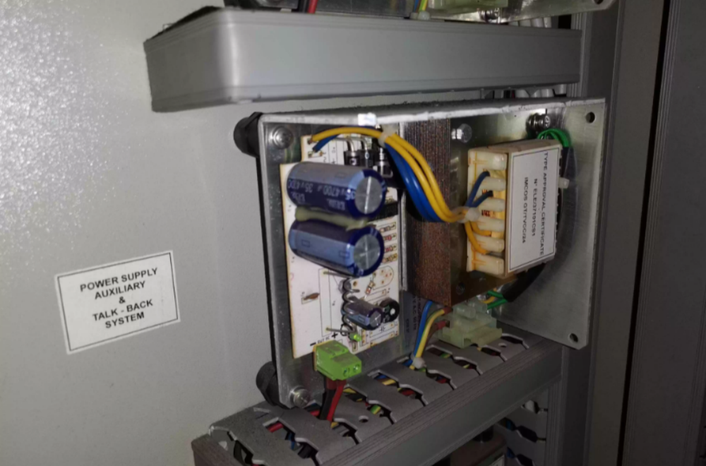 IMCOS GT/TVCC/24 Power supply auxiliary talk back system Power supply N 2 IMCOS Back-up