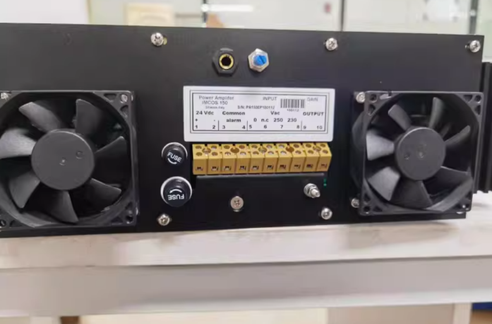 IMCOS PA150 AC/DC DUAL SUPPLY POWER AMPLIFIER Marine Electronics Public Address (PA) System High-Pitched