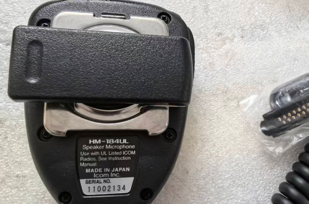 ICOM M85UL VHF Marine radio HM-184UL Speaker Microphone BP-292UL Li-ion Battery Pack